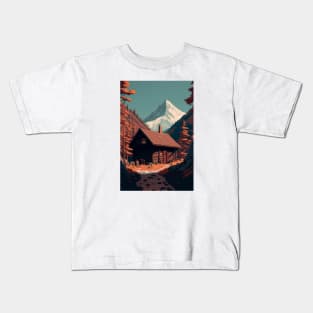 Mountain Hut Kids T-Shirt